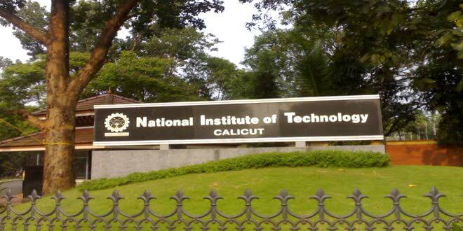 NIT Calicut Invites for PhD