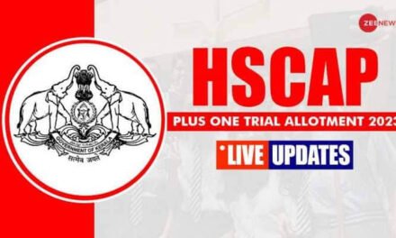 പ്ലസ് വൺ ട്രയൽ അലോട്ട്മെൻറ് പരിശോധിച്ച് തിരുത്താനുള്ള അവസാന ദിവസം ഇന്ന്