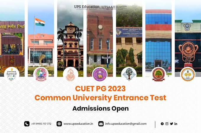 CUET PG 2023:Admission Portal Open ആയ യൂണിവേഴ്സിറ്റികൾ